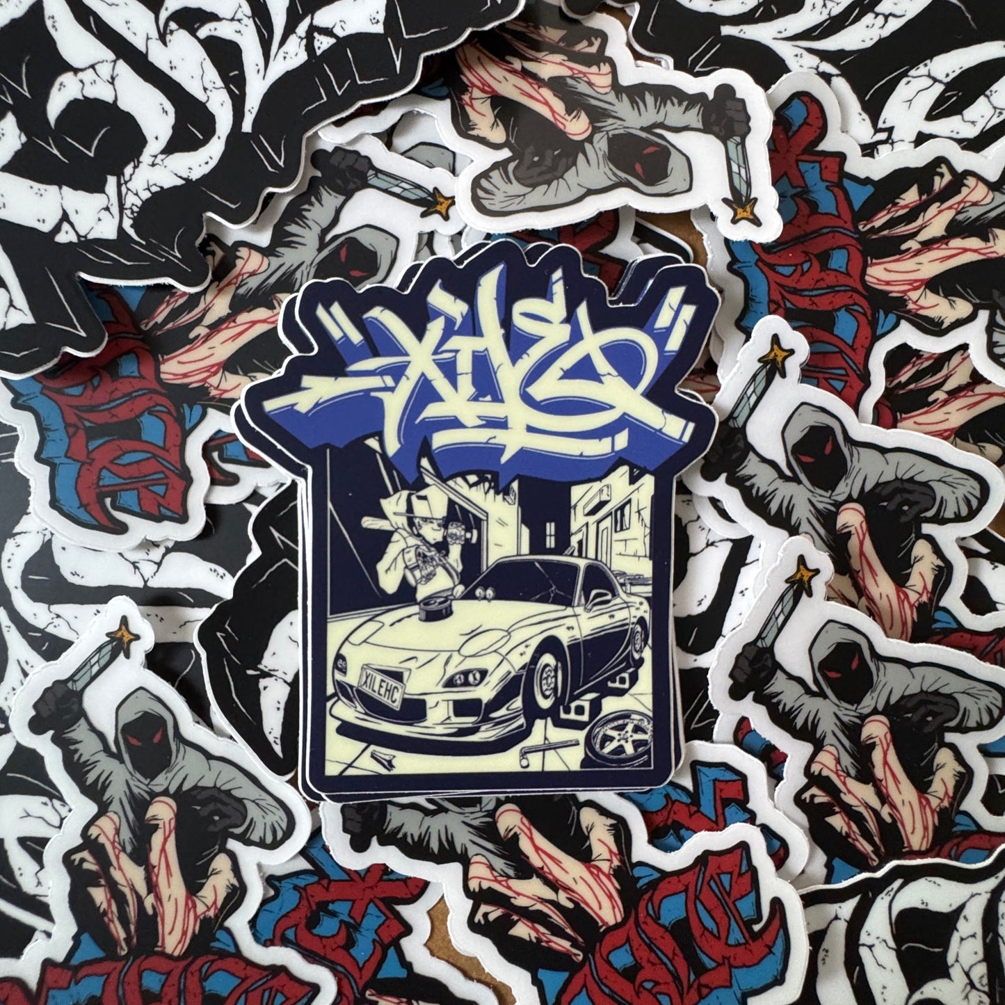 Izzy 2 Navy Blue