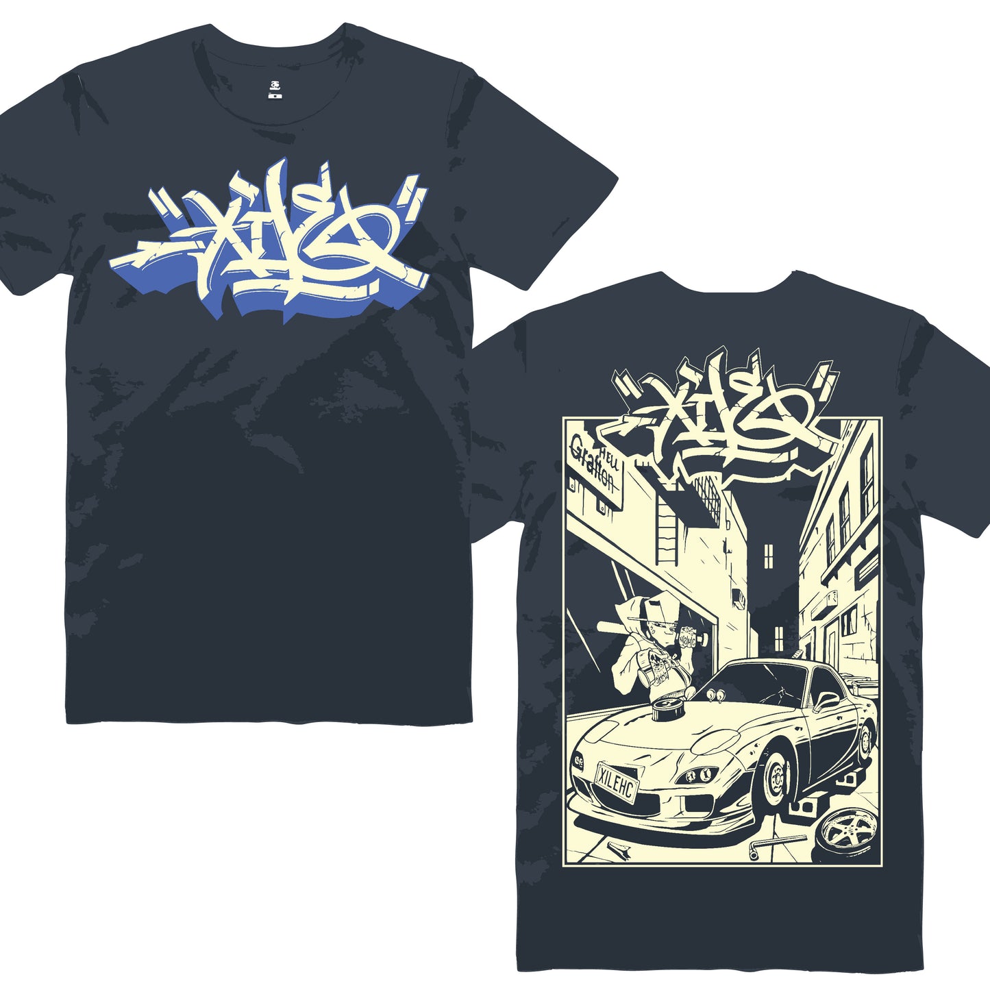 Izzy 2 Navy Blue